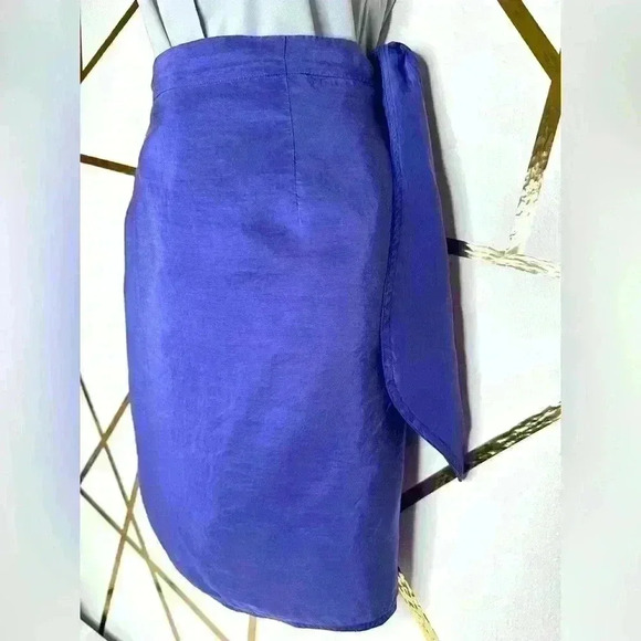 Moda Int'l Wrap Tie Light Posh Skirt (L19) - Picture 3 of 6